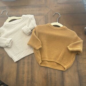 Baby sweaters